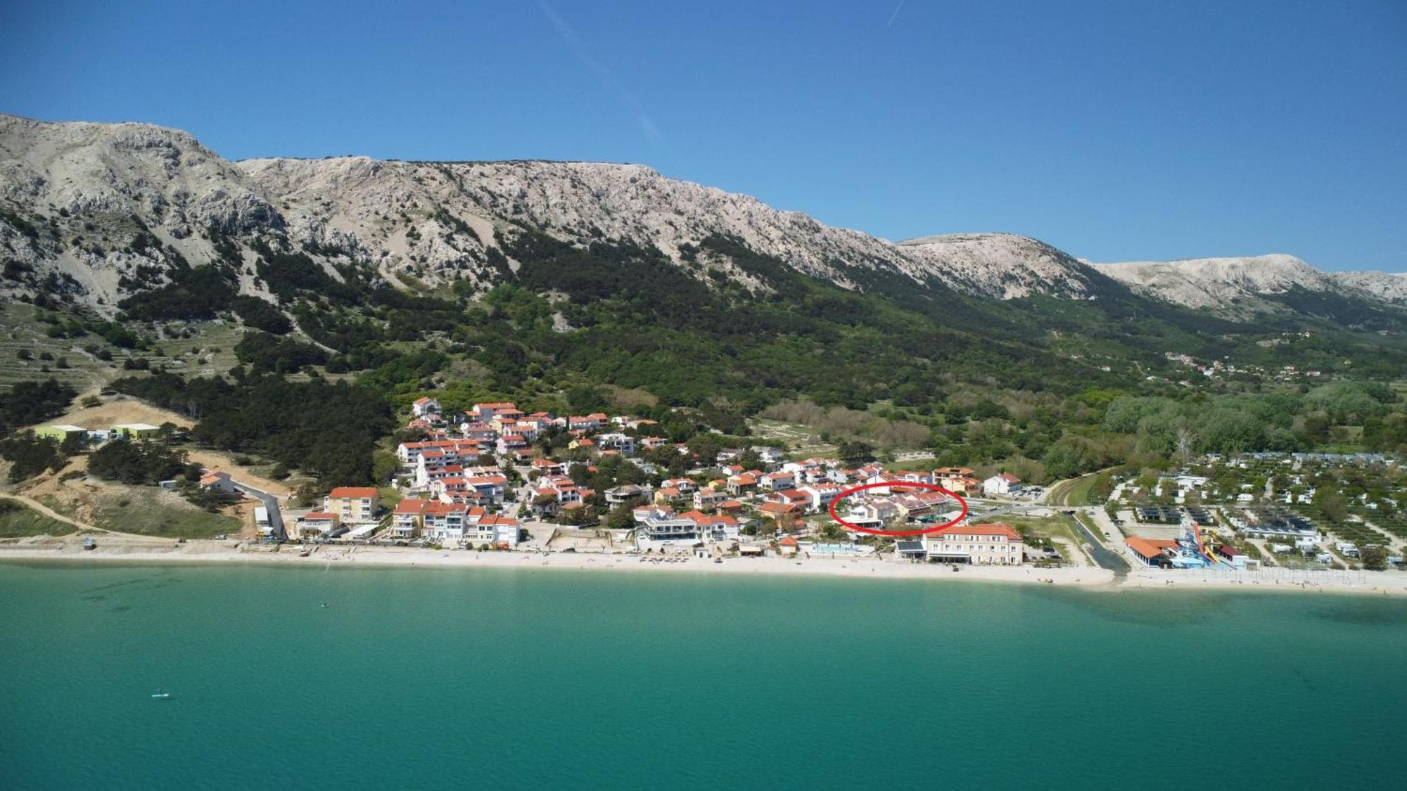 Apartments Mikulan Beach Baška Exterior foto