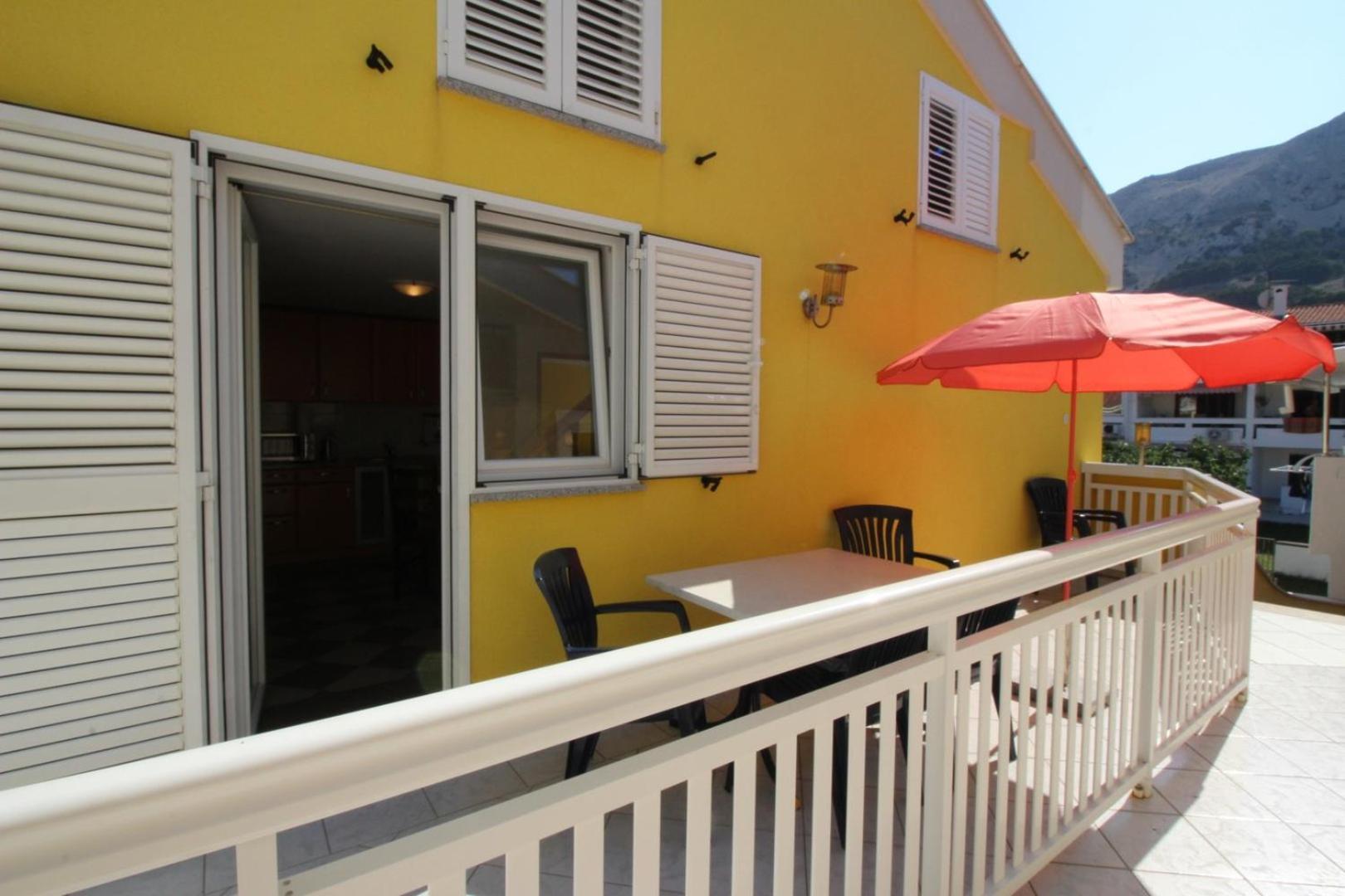 Apartments Mikulan Beach Baška Exterior foto